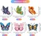 36-Piece Spring Butterfly Hanging Swirl Decorations – Large Paper Ceiling Streamers for Easter, Wedding, Birthday, Baby Shower, Tea Party, VBS & Garden Party Decor